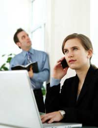 Telephone Monitoring Workplace